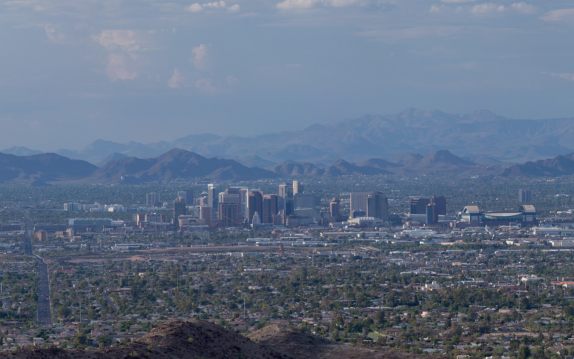 Phoenix skyline